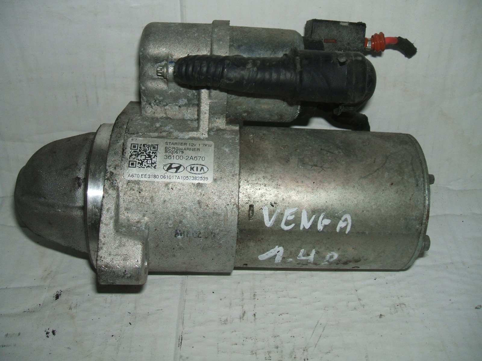 KIA VENGA CEED HYUNDAI ix20 1.4crdi ROZRUSZNIK STARTER 36100-2A670