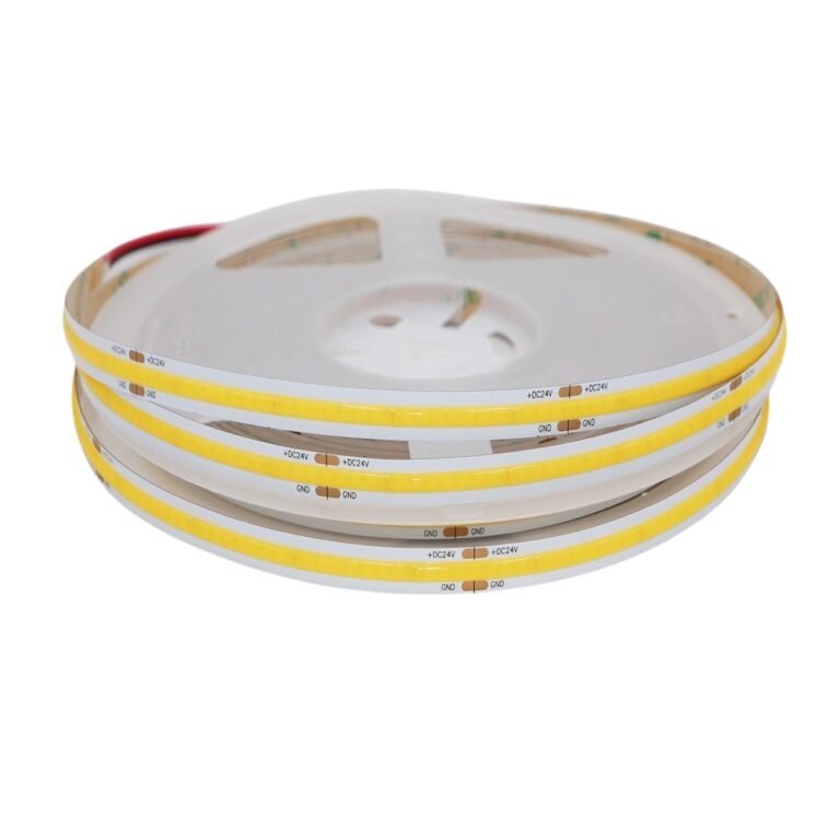 10 m Cob Led pásik 24V Premium 320 Led 8W CRI90 Biela Studená 6000K Neon
