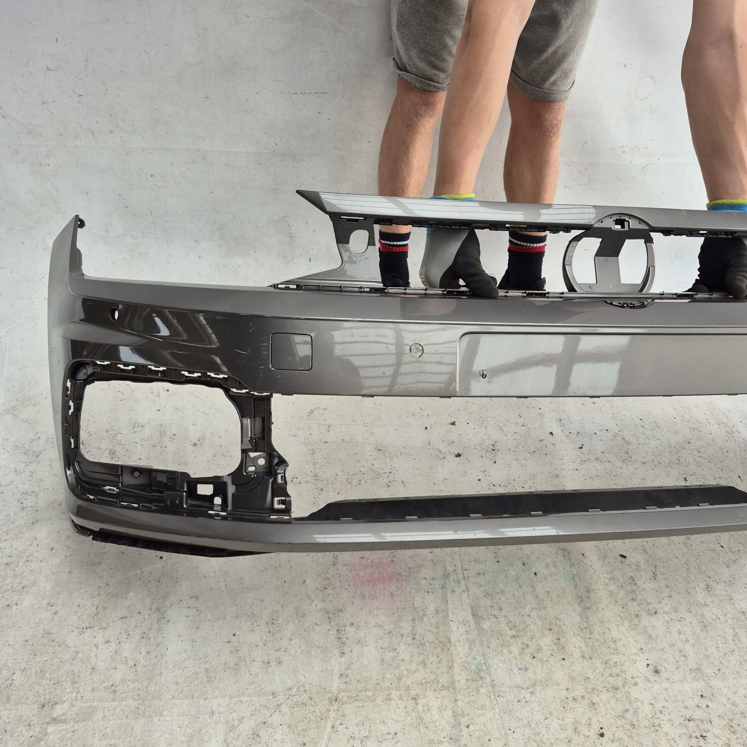 VW POLO VI 6 2G GTI 17-21 bumper front front PDC