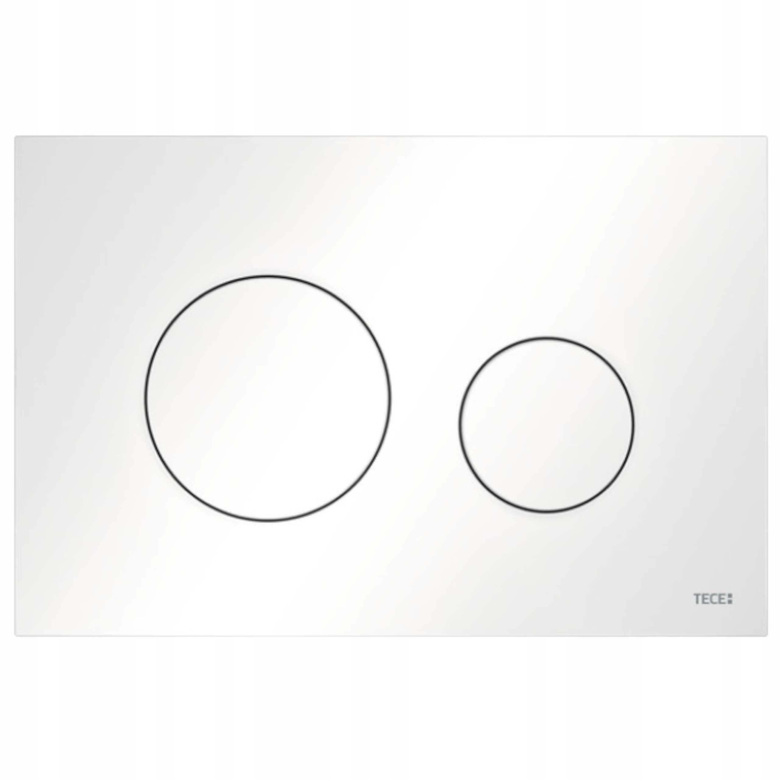 Кнопка смыва для туалета Tece Loop белый глянец 9240920