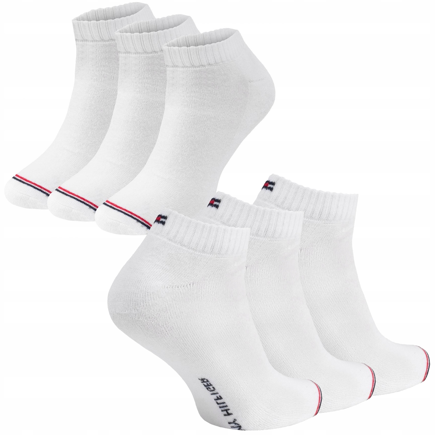 

Tommy Hilfiger skarpetki stopki białe zestaw 3szt