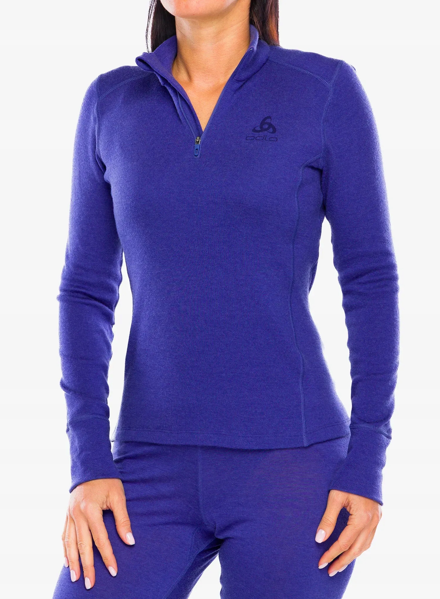 Dámská termo Mikina Odlo Merino 260 Bl Top Turtle Ls Hz Skipper Xs