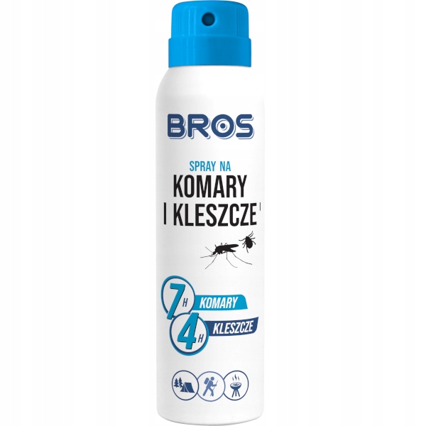 

Bros Spray na Komary i Kleszcze 90ml