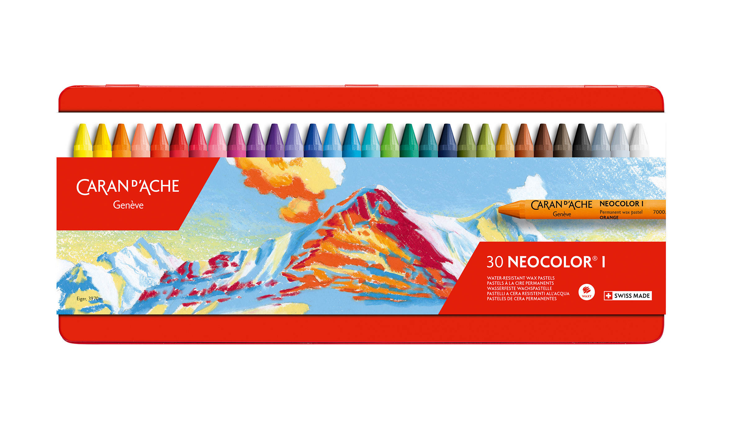 Pastely Caran d'Ache Neocolor I 30 barev