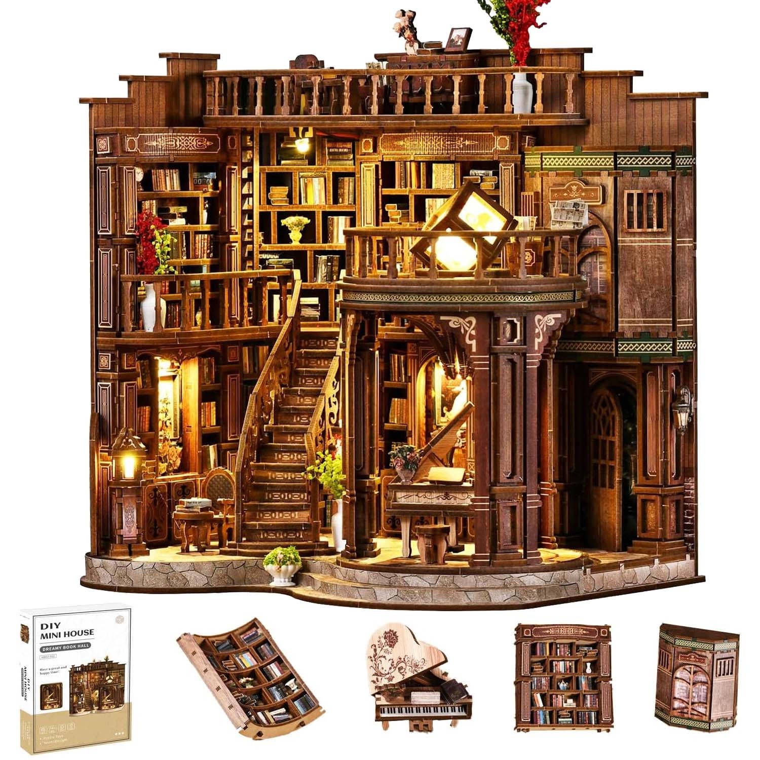 Drewniany Zestaw Model Puzzle Ze Sklejki Do Składania Diy Kreatywny