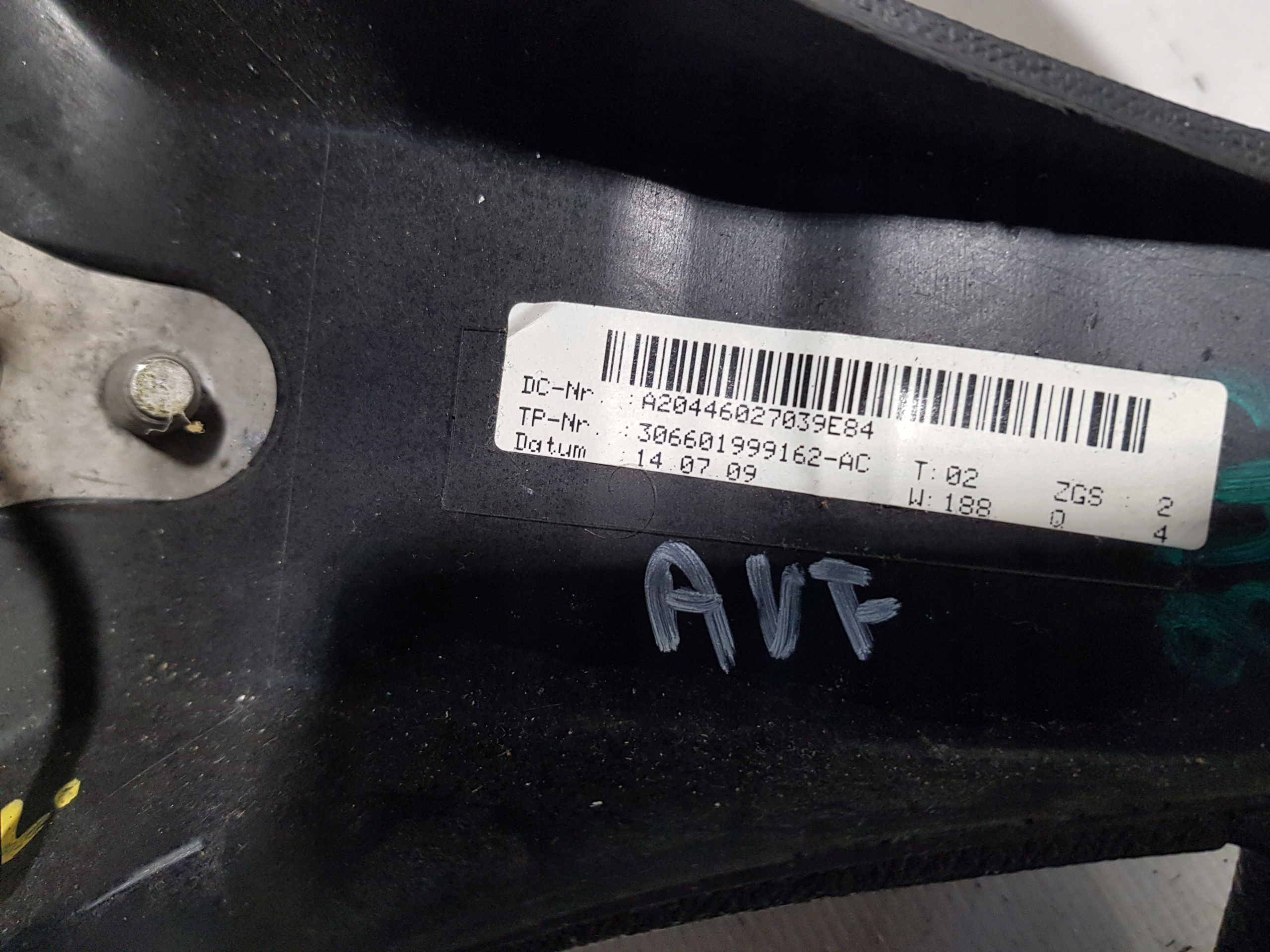steering wheel, MERCEDES W204 with shifting 2044602703