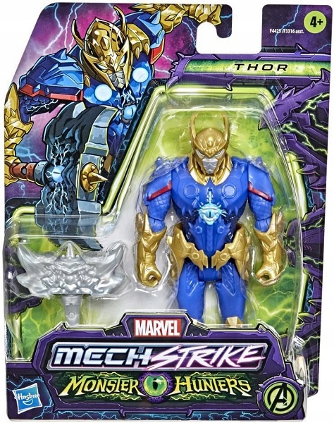 HASBRO Marvel Avengers Mech Strike FIGURKA THOR Stan opakowania oryginalne