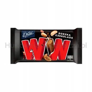 Levně Wedel Ww wafel v hořké čokoládě 47 g
