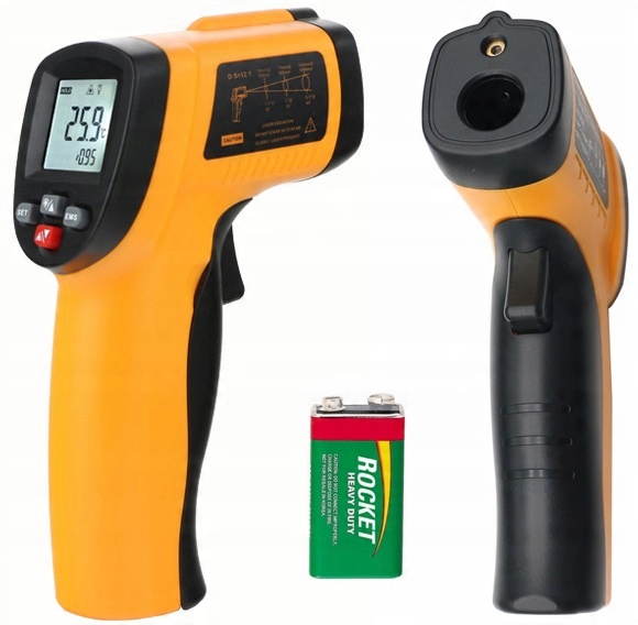 

Pirometr Termometr Laserowy Bezdotykowy -50 +550