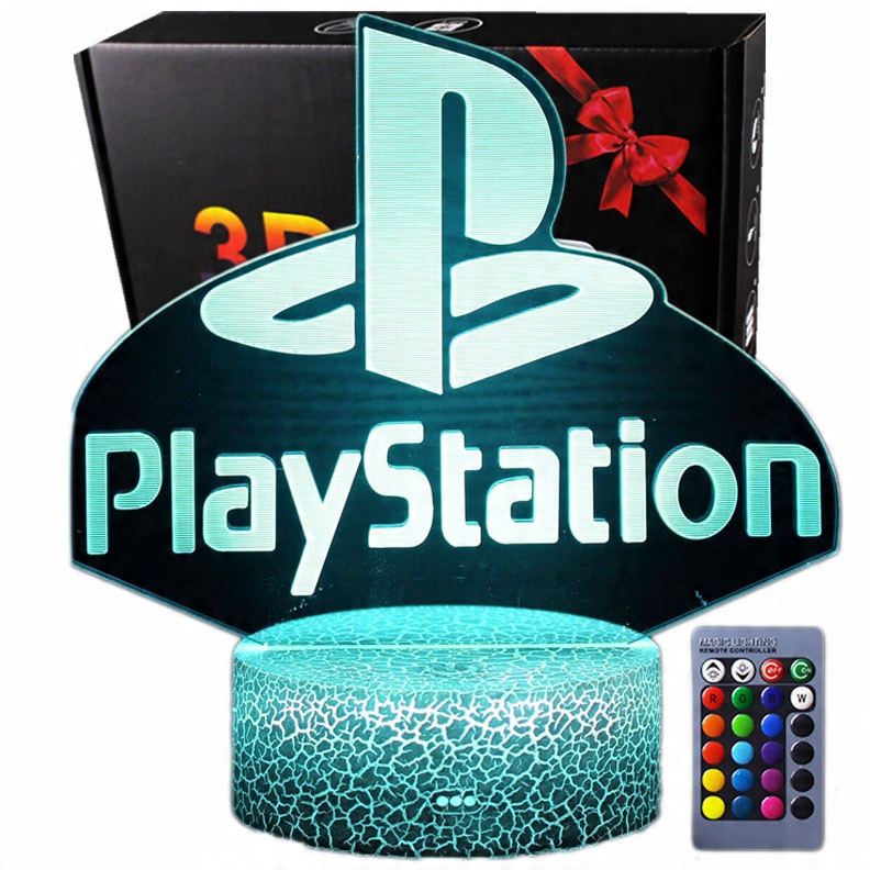 

Lampka 3D nocna led usb pilot Playstation