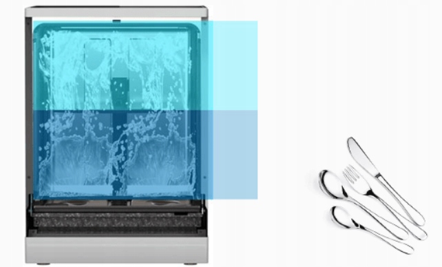 Zmywarka Toshiba DW-10F2EE(S)-PL Szerokość produktu 45 cm