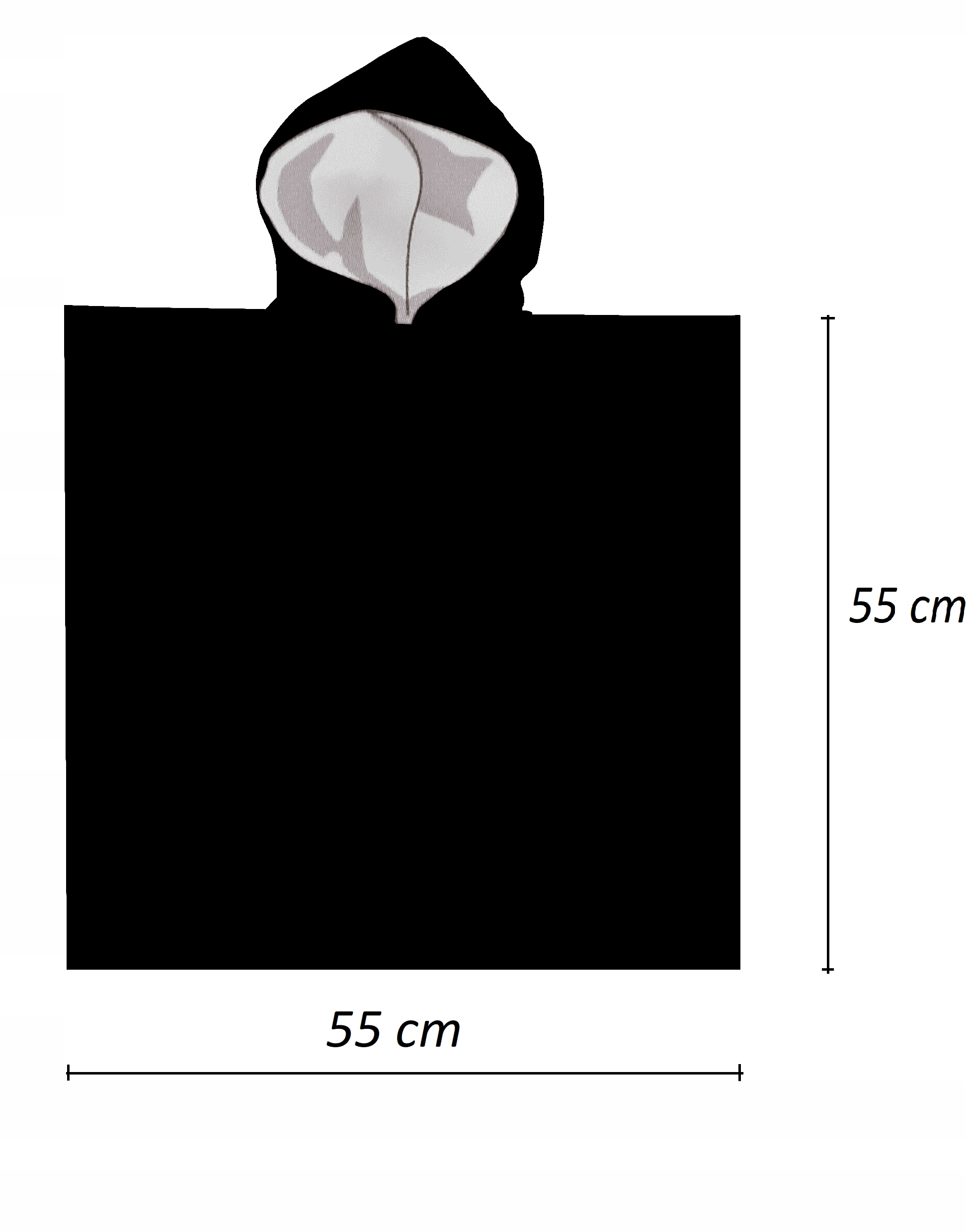 AUTA BLAZE RĘCZNIK DZIECIĘCY KAPIELOWY OKRYCIE PONCZO PONCHO Długość 110 cm