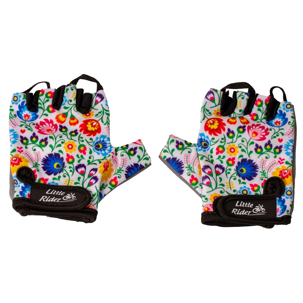 

Rękawice Rowerowe Dziecięce Flowers Little Rider