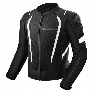 Motocyklová bunda Shima Meshpro 2.0 Men Jkt Blk/wht XL