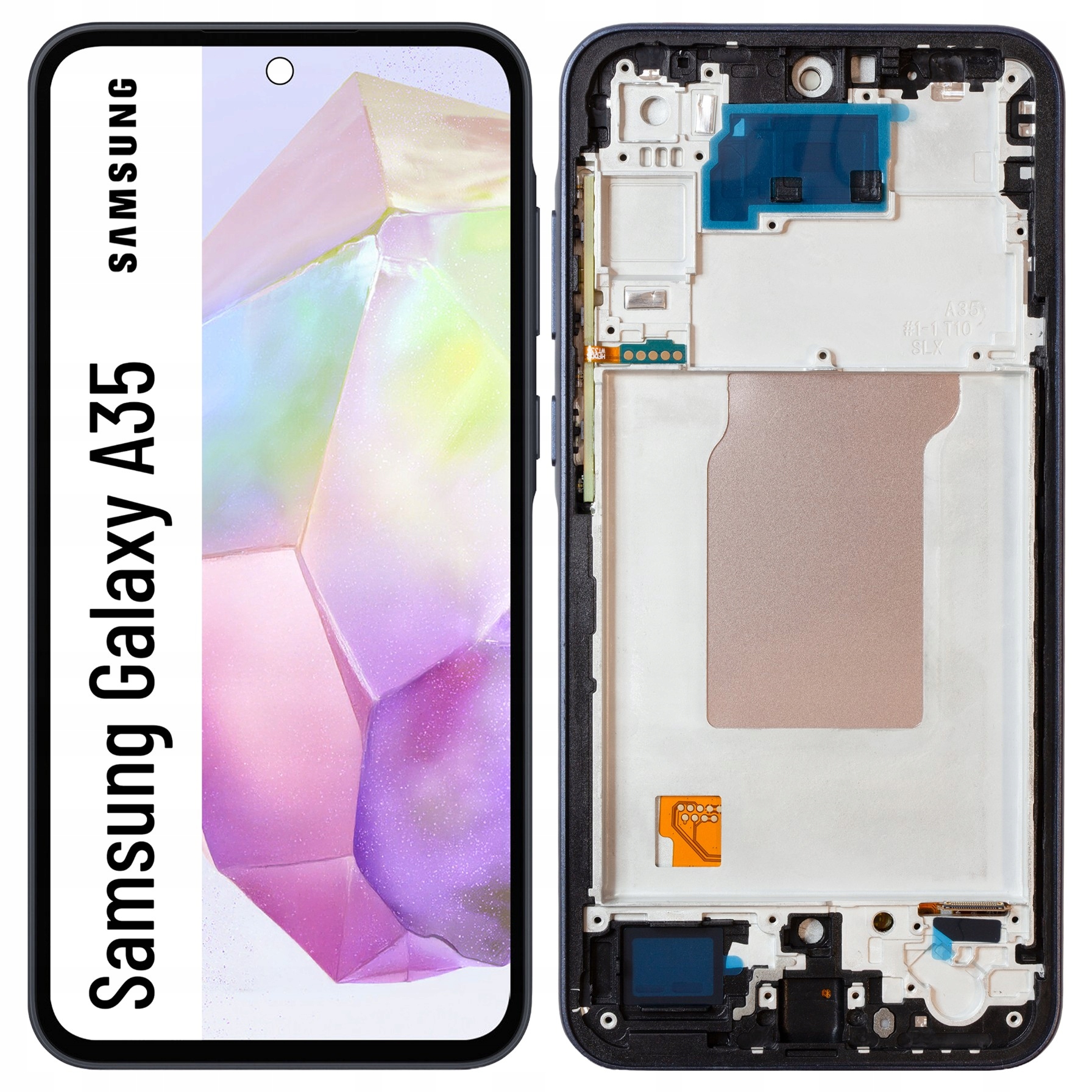 Displej s rámečkem pro Samsung Galaxy A35 LCD displej Incell SM-A356E