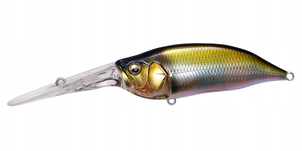 Japonský wobler Megabass IXI Shad Tx 6 cm 7 g Hluboko sestupující 4 m #001