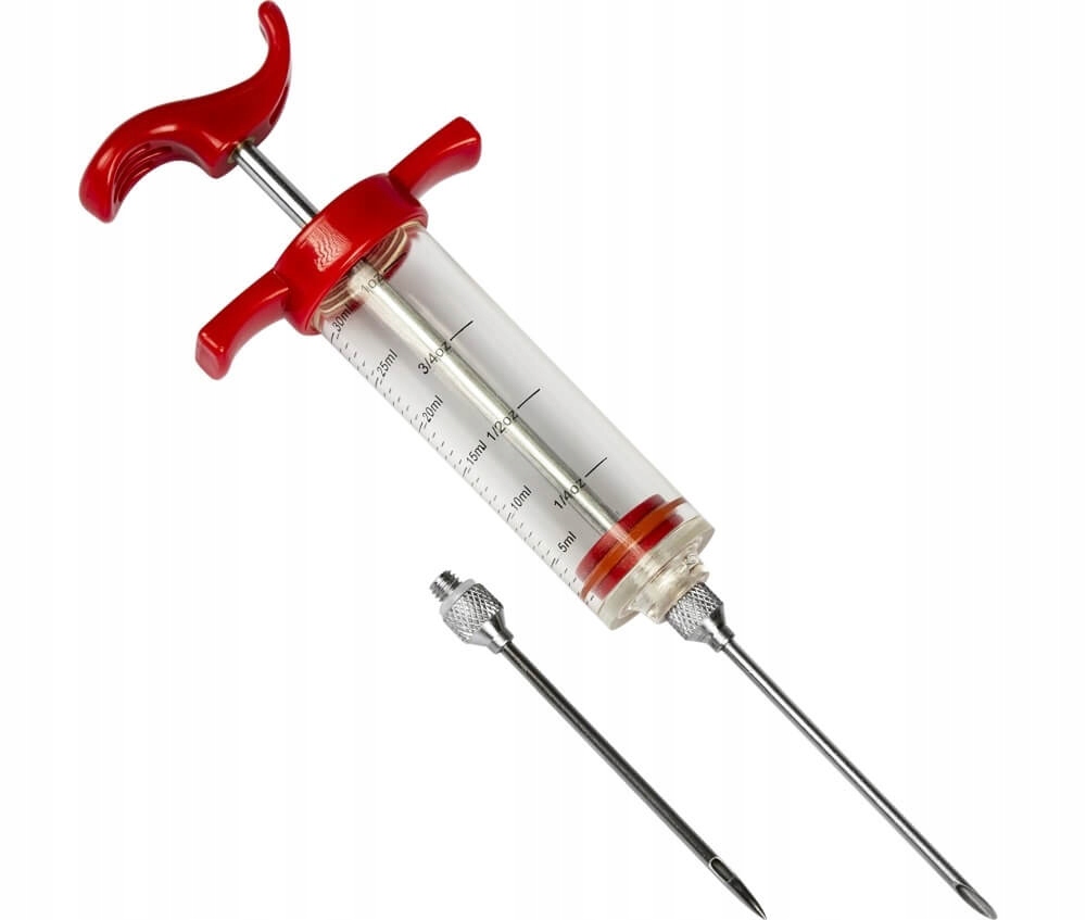 

Nastrzykiwarka do mięsa, wędlin 30ml 2 igły