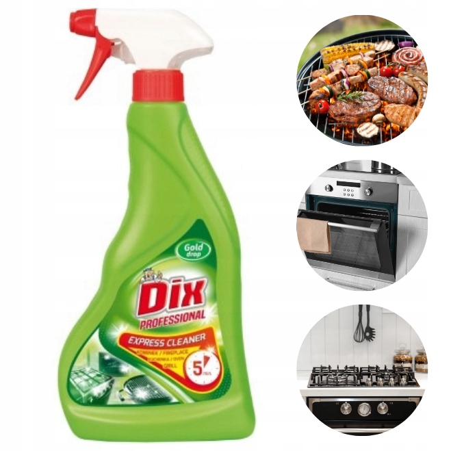 

Spray do czyszczenia grilla DIX Professional 500ML