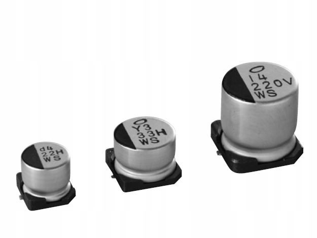 Kondensator SMD 100uF 50V 125°C Rubycon 10x10.5mm