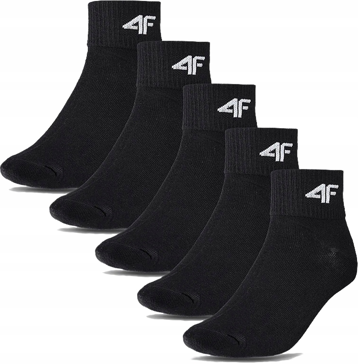 4F SKARPETKI DAMSKIE SKARPETY 5 PAR 5PAK R. 35-37 ZESTAW KOMPLET
