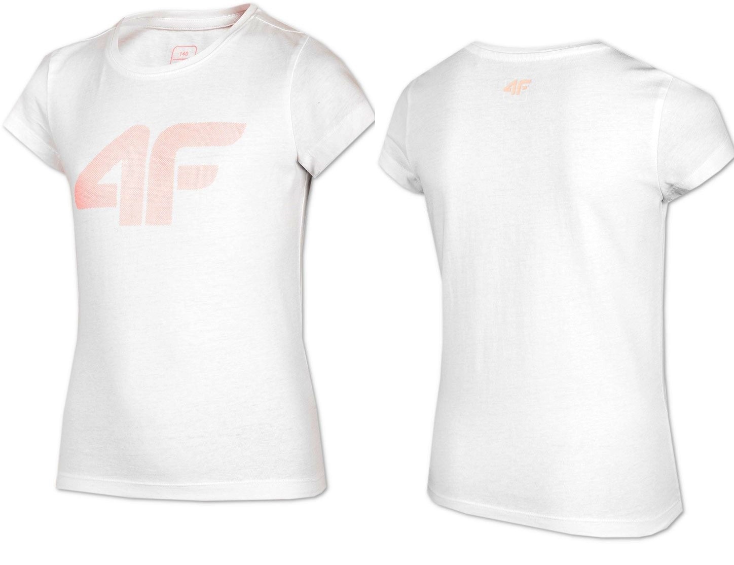 

Koszulka Dziewczęca Tshirt 4F Bawełna JTSD005 158