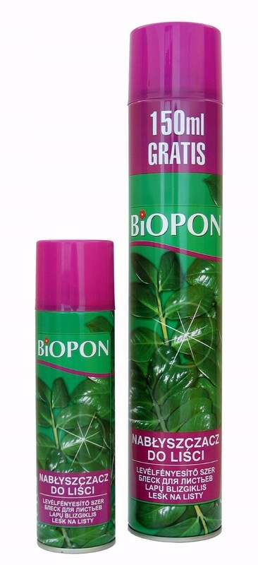 

Nabłyszczacz Do Liści Biopon 750ml