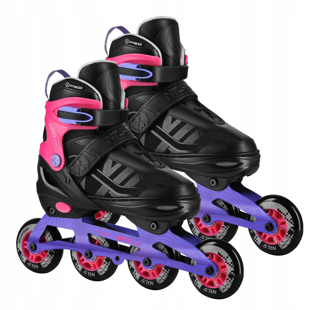 Brusle 2v1 Kolečkové Brusle s regulací Rekreační Pro Mládež Dámské Nils 39-42