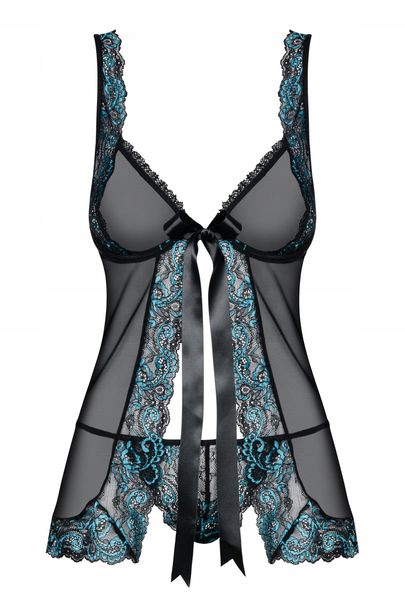 

Babydoll prześwitująca, zwiewna i elastyczna, L/XL