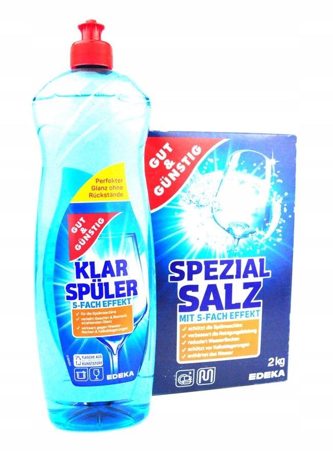 

Nabłyszczacz Sól do Zmywarki z Niemiec G&g