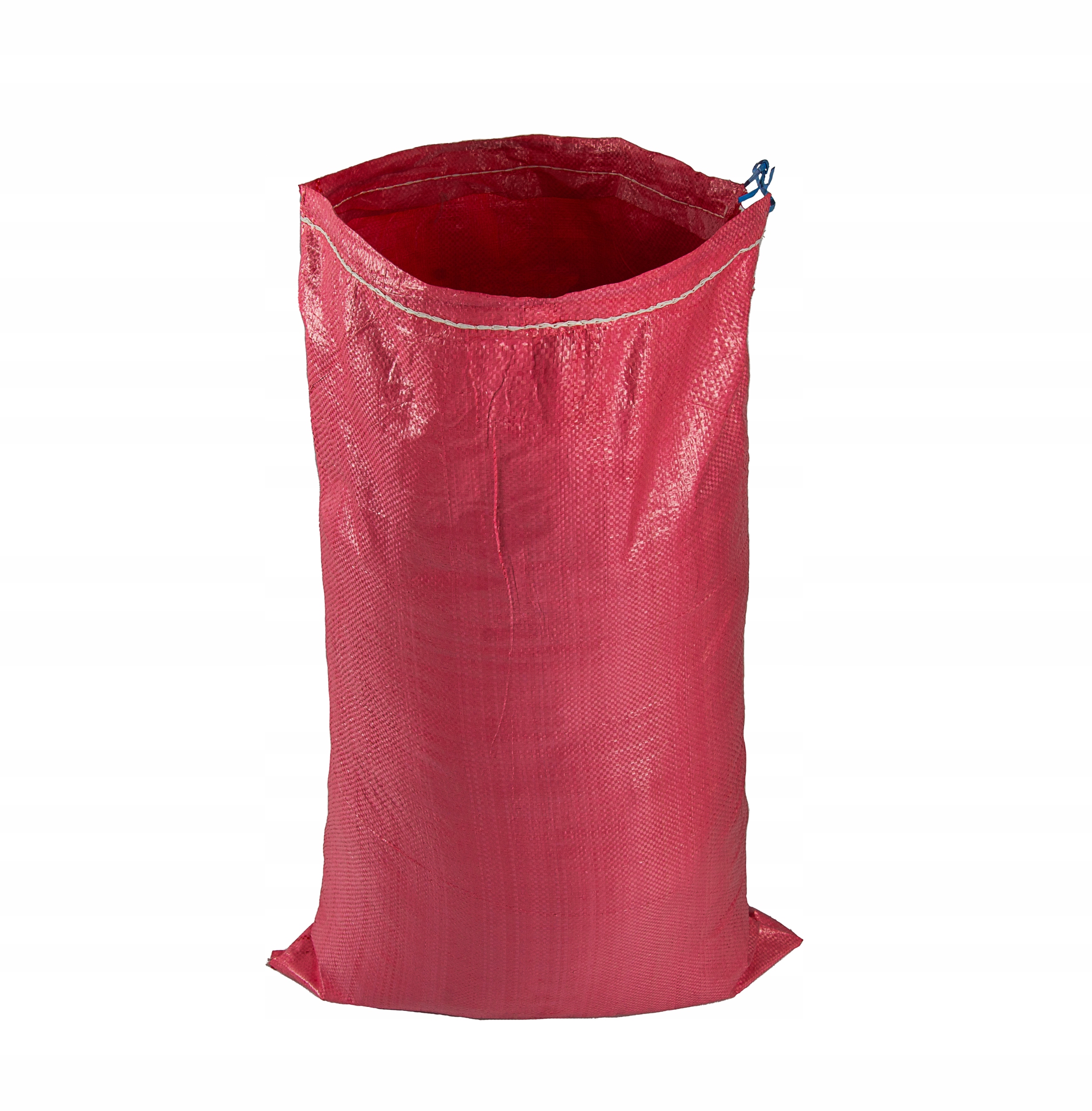 Worek Worki 50x80cm na 25kg Czerwony Zaciąg 1 szt.