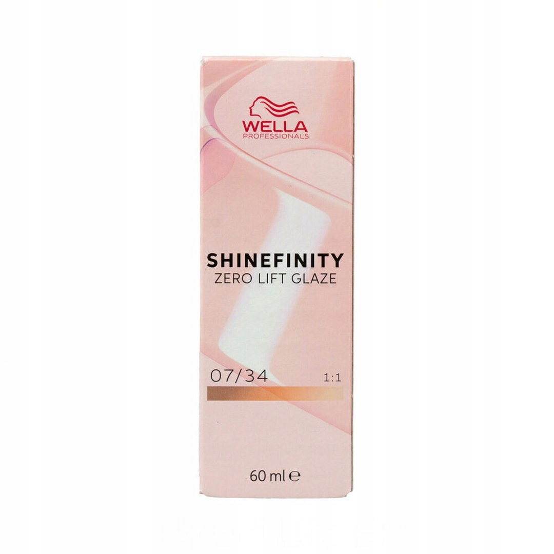 Permanentní barvení Wella Shinefinity color N 07/34 (60 ml)
