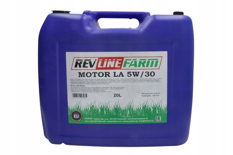 Olej silnikowy REVLINE REVFARM MOT LA 5W30 20L