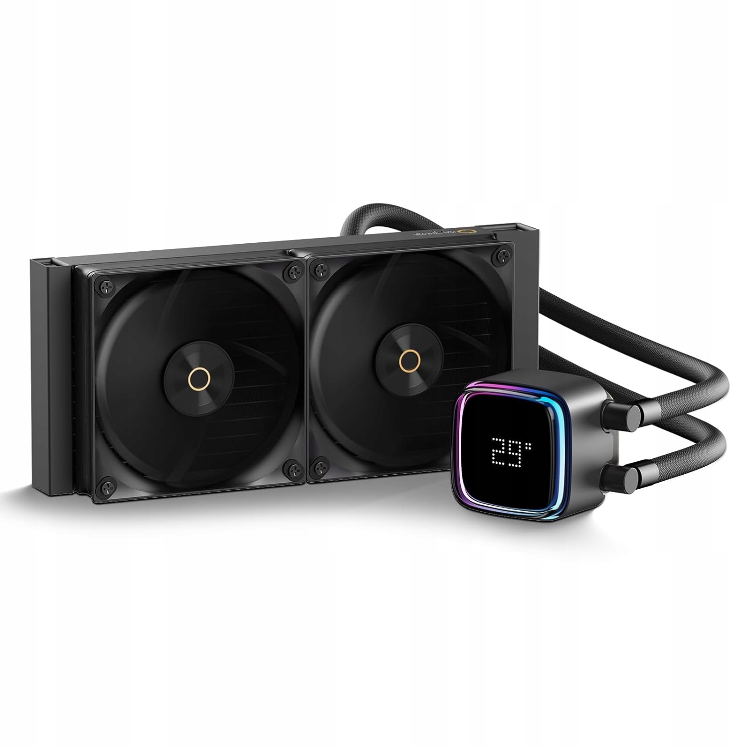 Vodní Chlazení Procesoru Rgb Aio Ocypus Lota L24 Bk 2X Ventilátor 240 MM