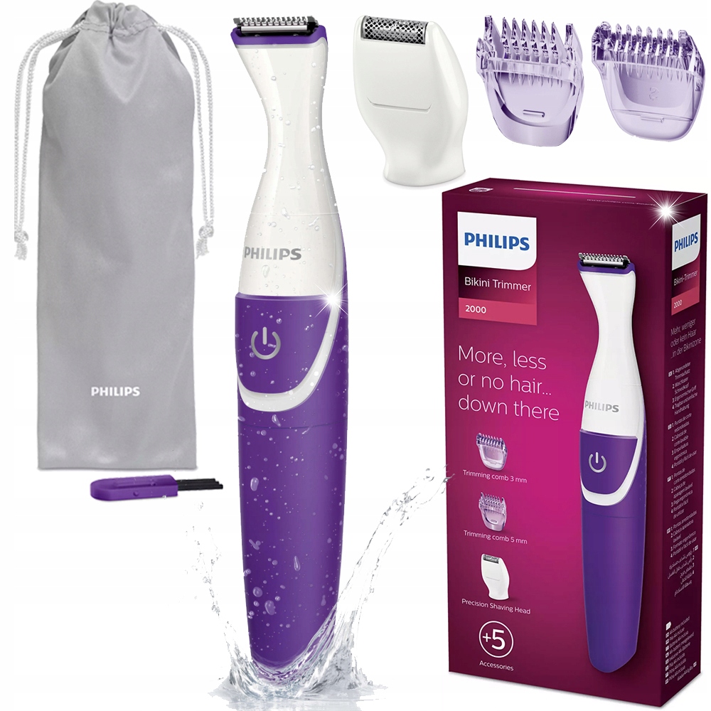 

Trymer Golarka Bikini Philips BRT383/15 Nasadki