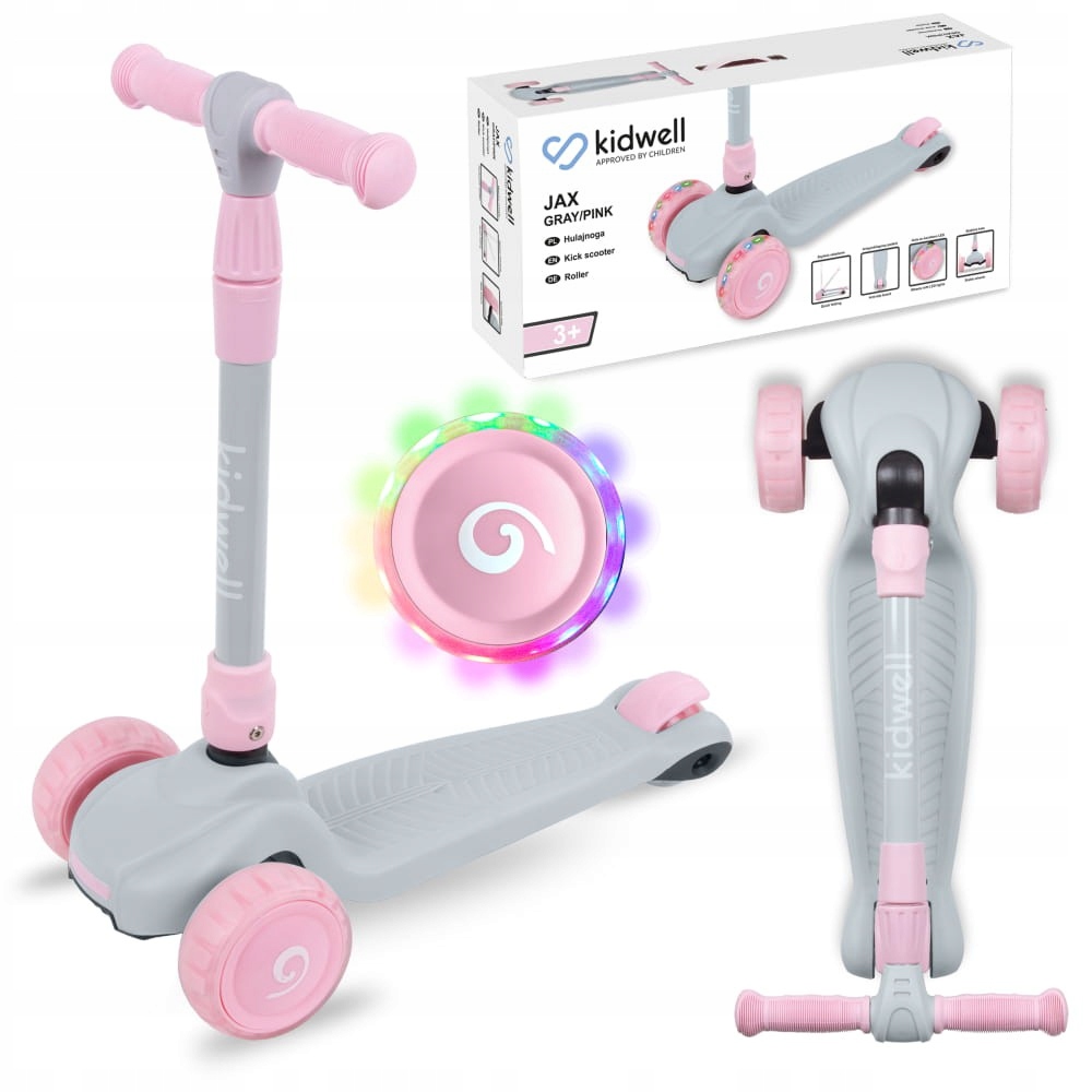 Kidwell Jax Gray/Pink Hulajnoga balansowa