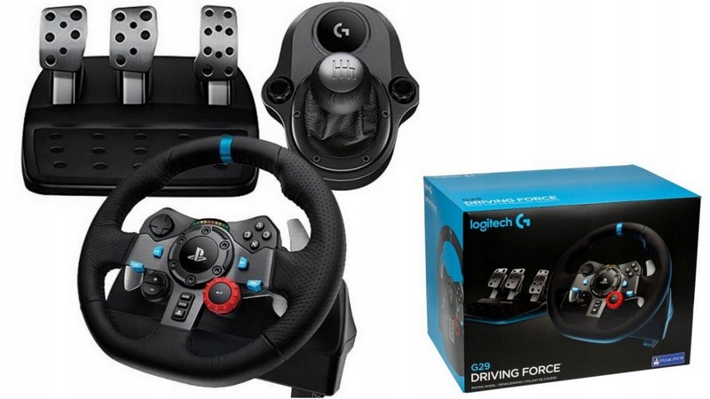 ZESTAW LOGITECH G29 + SHIFTER GWARANCJA !!! - Sklep, Opinie, Cena w