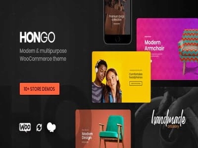 Szablon Hongo - Modern Multipurpose WooCommerce WP