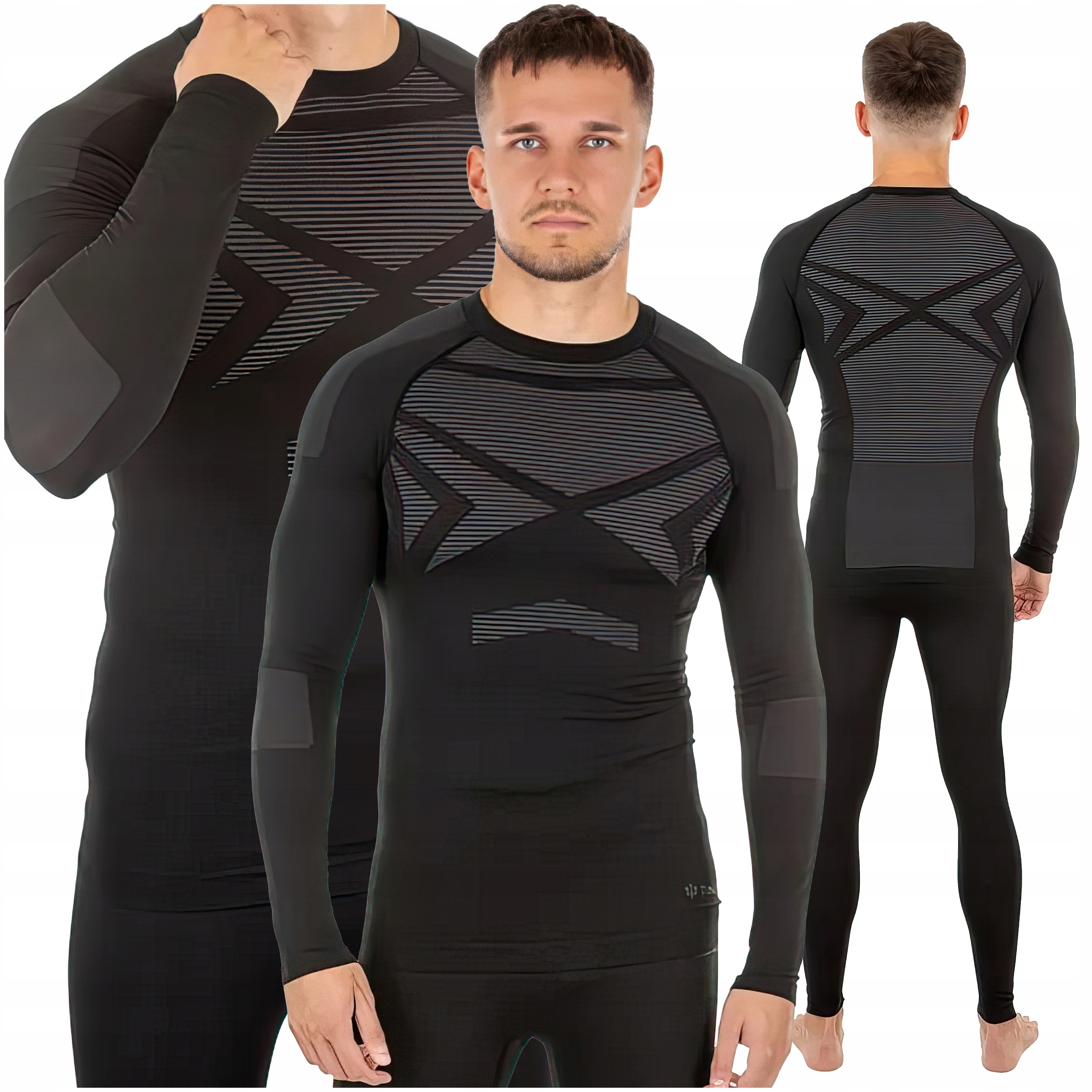 Termoaktivní Spodní Prádlo Pánské Termoprádlo Toufer Thermaflex Horní Část Xs/s