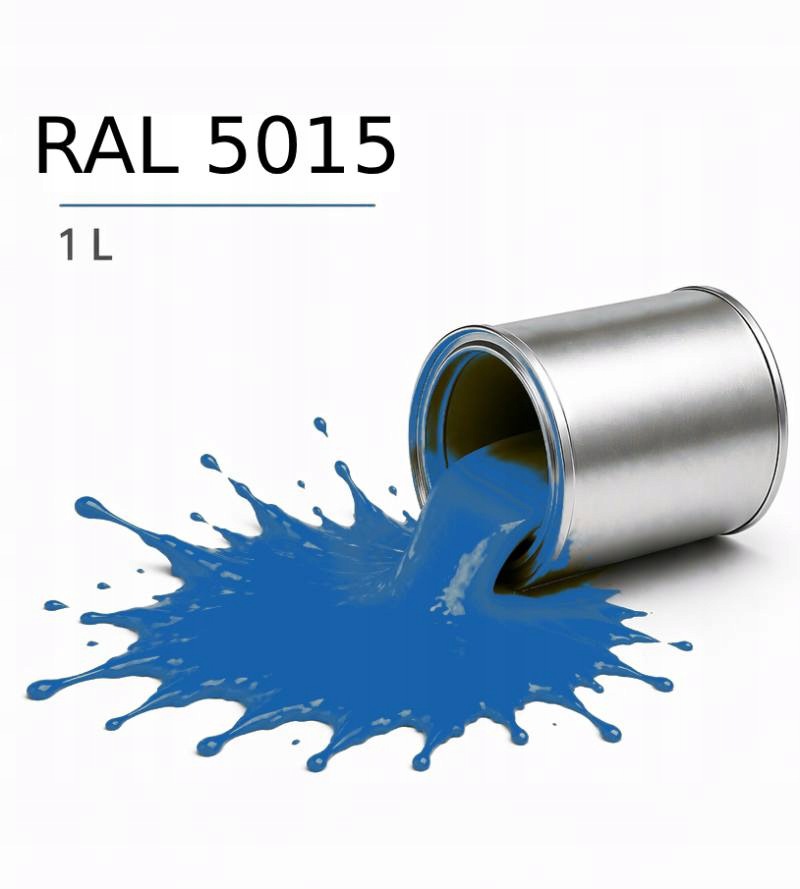 Ral 5015 Barva 1K 1L Povrchový Lak Vysoký Lesk