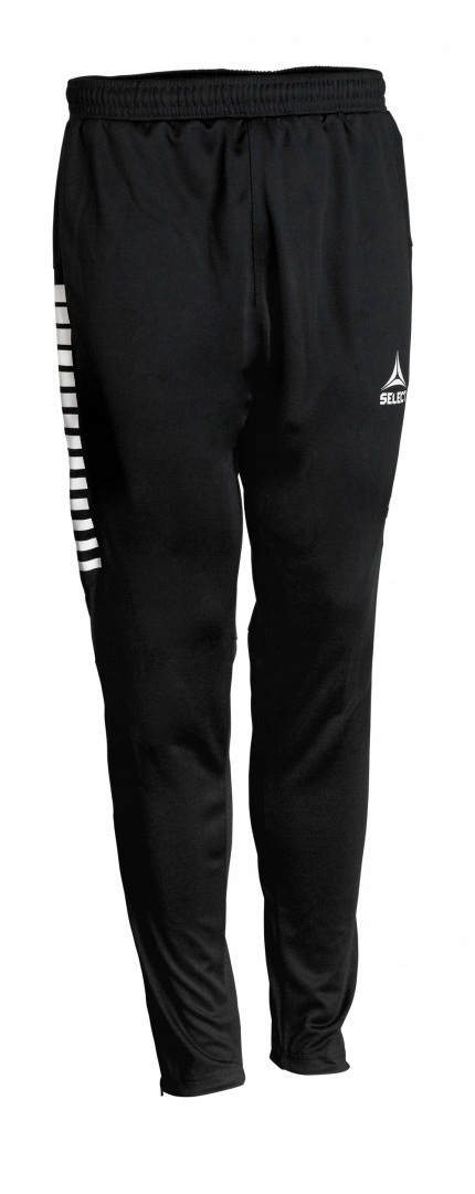 Spodnie piłkarskie treningowe SELECT Spain Slim czarne - XL