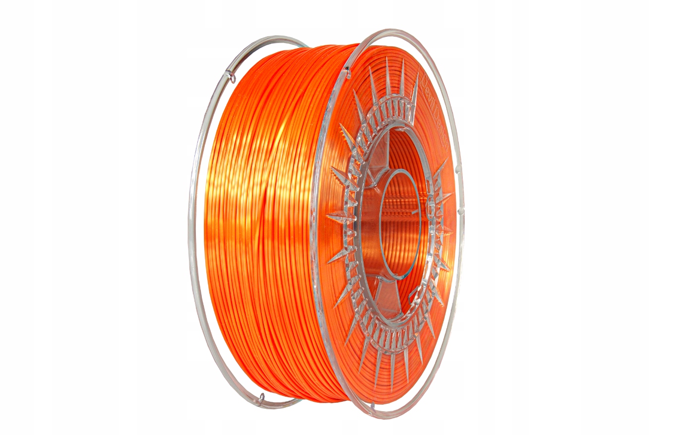 Filament Devil Design Silk Orange 1,75 mm 1kg Metaliczny Błyszczący