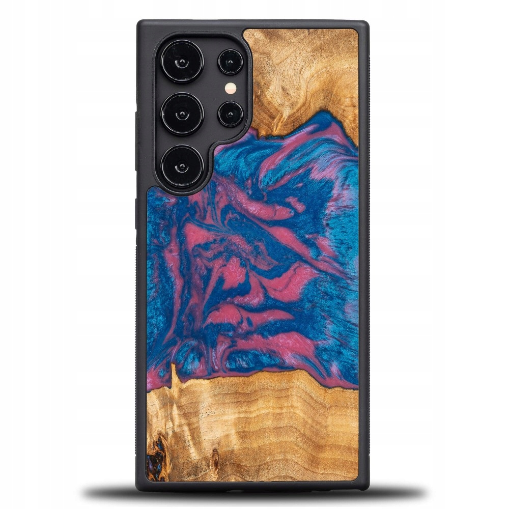 Pouzdro Bewood Unikátní pro Samsung Galaxy S24 Ultra Neony Vegas