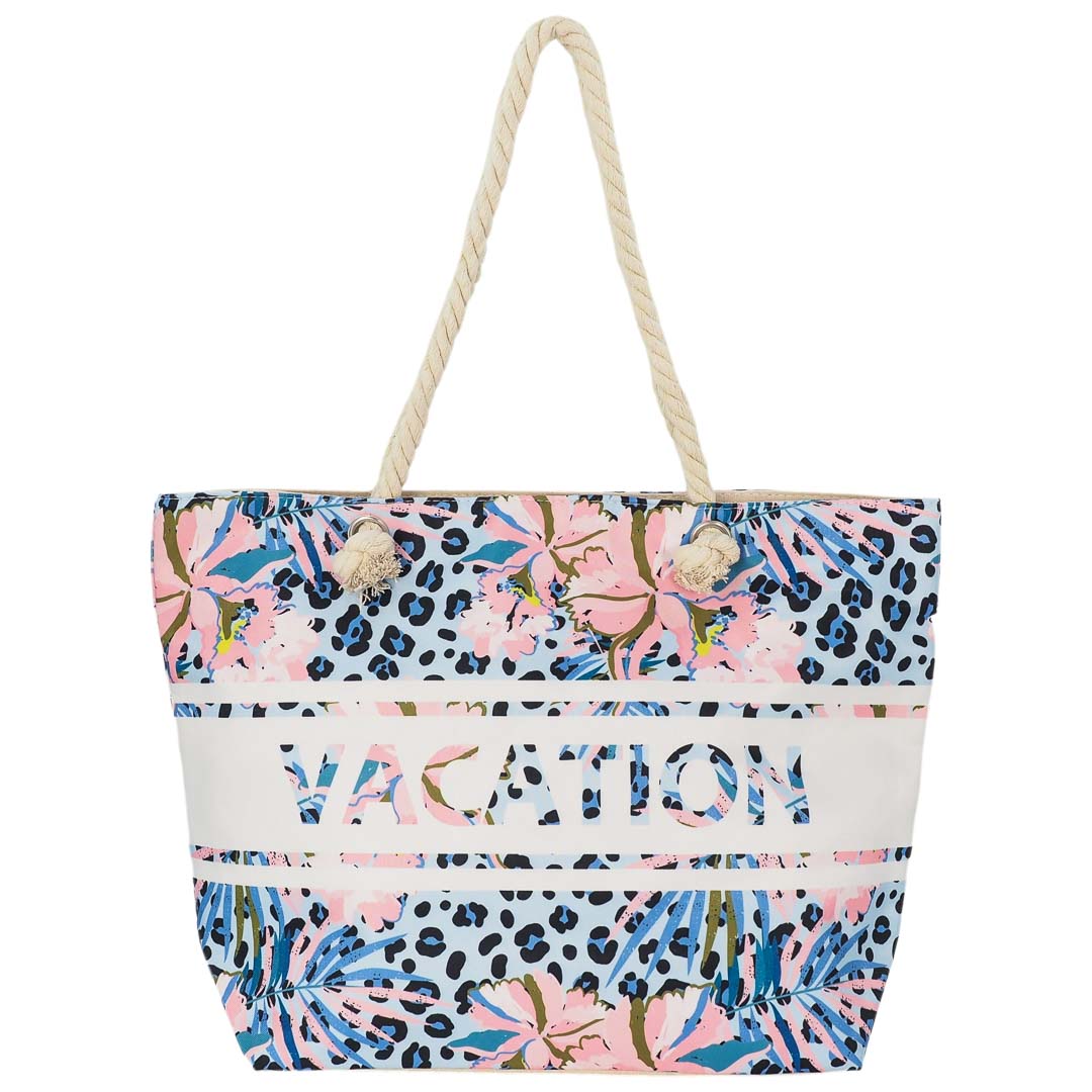 DUŻA TORBA PLAŻOWA ZAPINANA SHOPPER MIEJSKA PIKNIK