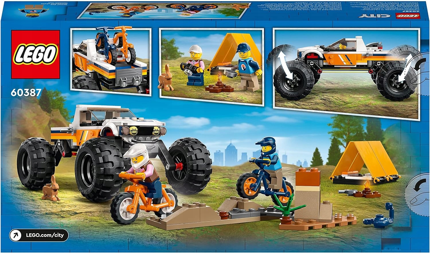 Lego Je Dobrodružství Terénním Autem 60387