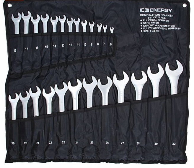 Energy Sada Plasko-očkových Kľúčov 25-KS 6-32 NE01000SK25