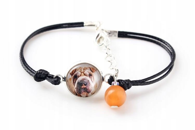 

Shar Pei Bransoletka z Twoim zdjęciem Handmade