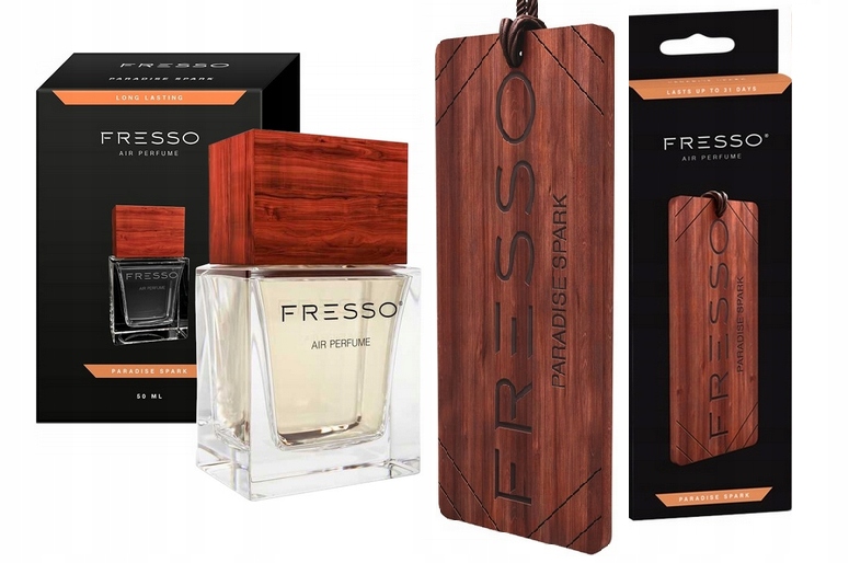 

Fresso Paradise Spark Zestaw perfumy z zawieszką
