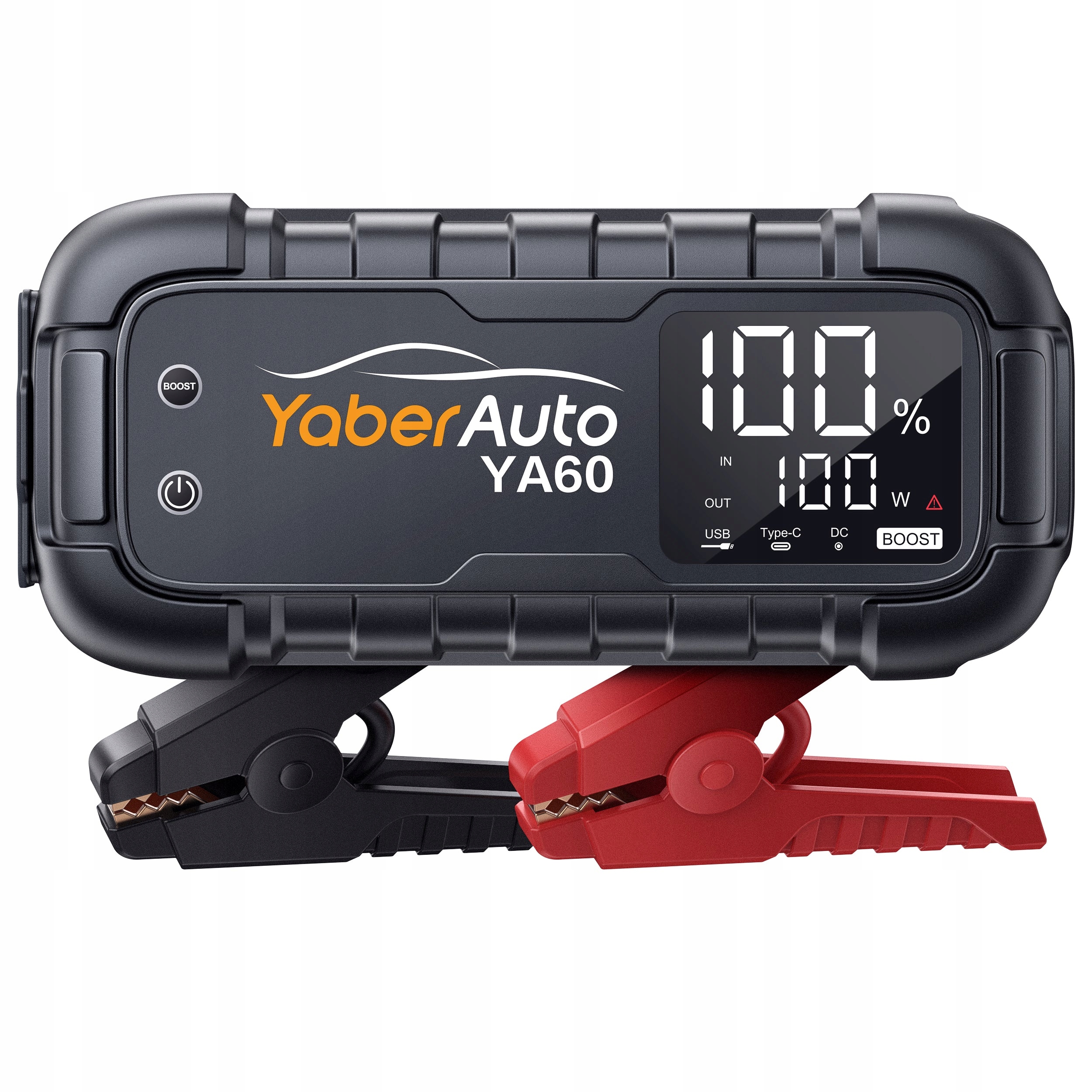 Mocny Car Jump Starter Booster Rozruch Urządzenie Rozruchowe Yaber 6000A