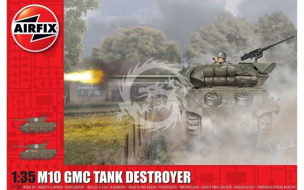 M10 Gmc (u.s. Army) Airfix A1360 měřítko 1/35