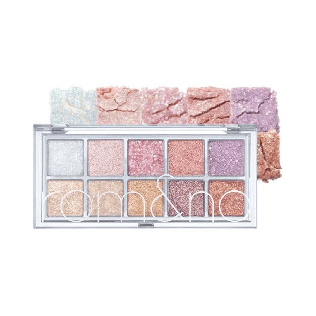 rom&nd Better Than Palette 00 Light & Glitter Garden 8 g oční stíny